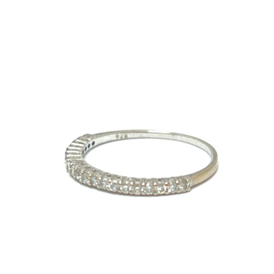 jewelry K18 WG ダイヤ D0.20ct リング・指輪 K18WG レディース シルバー