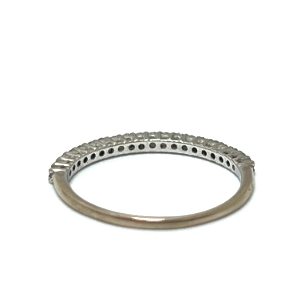 jewelry K18 WG ダイヤ D0.20ct リング・指輪 K18WG レディース シルバー