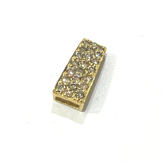 Jewelry K18 D0.46ct Diamond Necklace Jewelry Accessories Pendant Top K18 Women's Gold