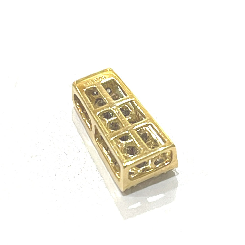 Jewelry K18 D0.46ct Diamond Necklace Jewelry Accessories Pendant Top K18 Women's Gold