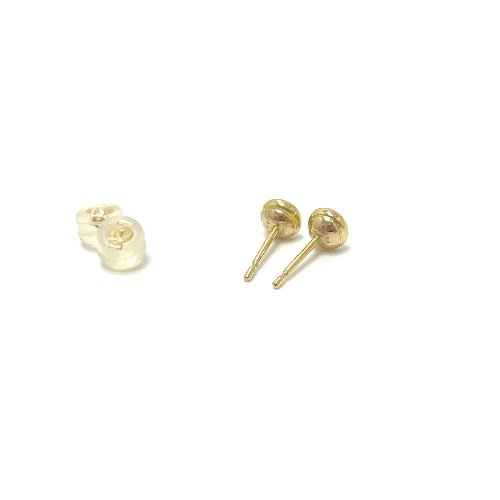 Jewelry K18 Diamond D0.14ct Binaural Jewelry Accessories Earrings K18 Women's Gold