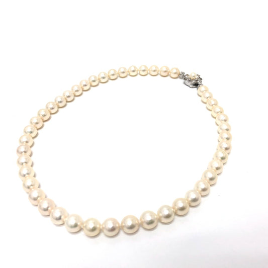 jewelry パール 9mm~9.5mm パールネックレス アクセサリー ネックレス パール レディース ホワイト - brandshop-reference