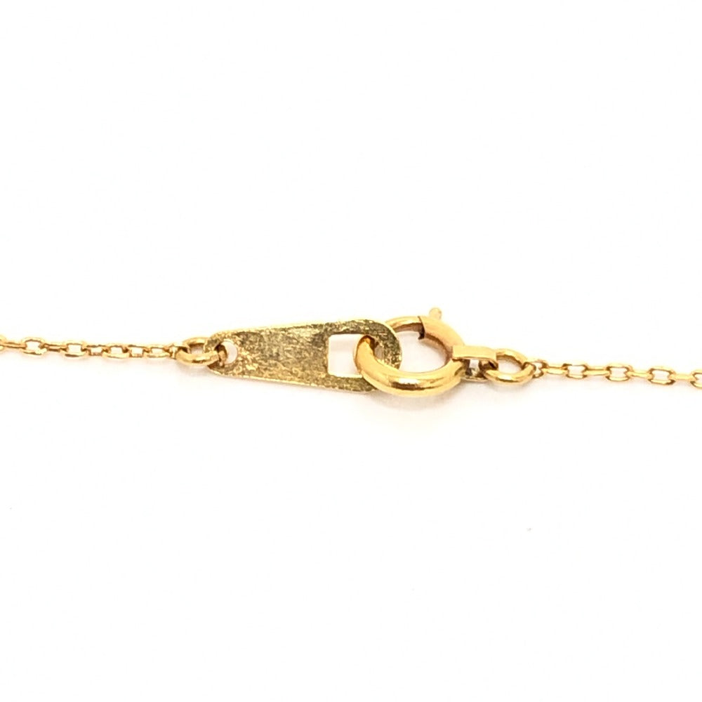 Jewelry K18 Mini Pearl Necklace Accessories Small Necklace K18 Women's Gold