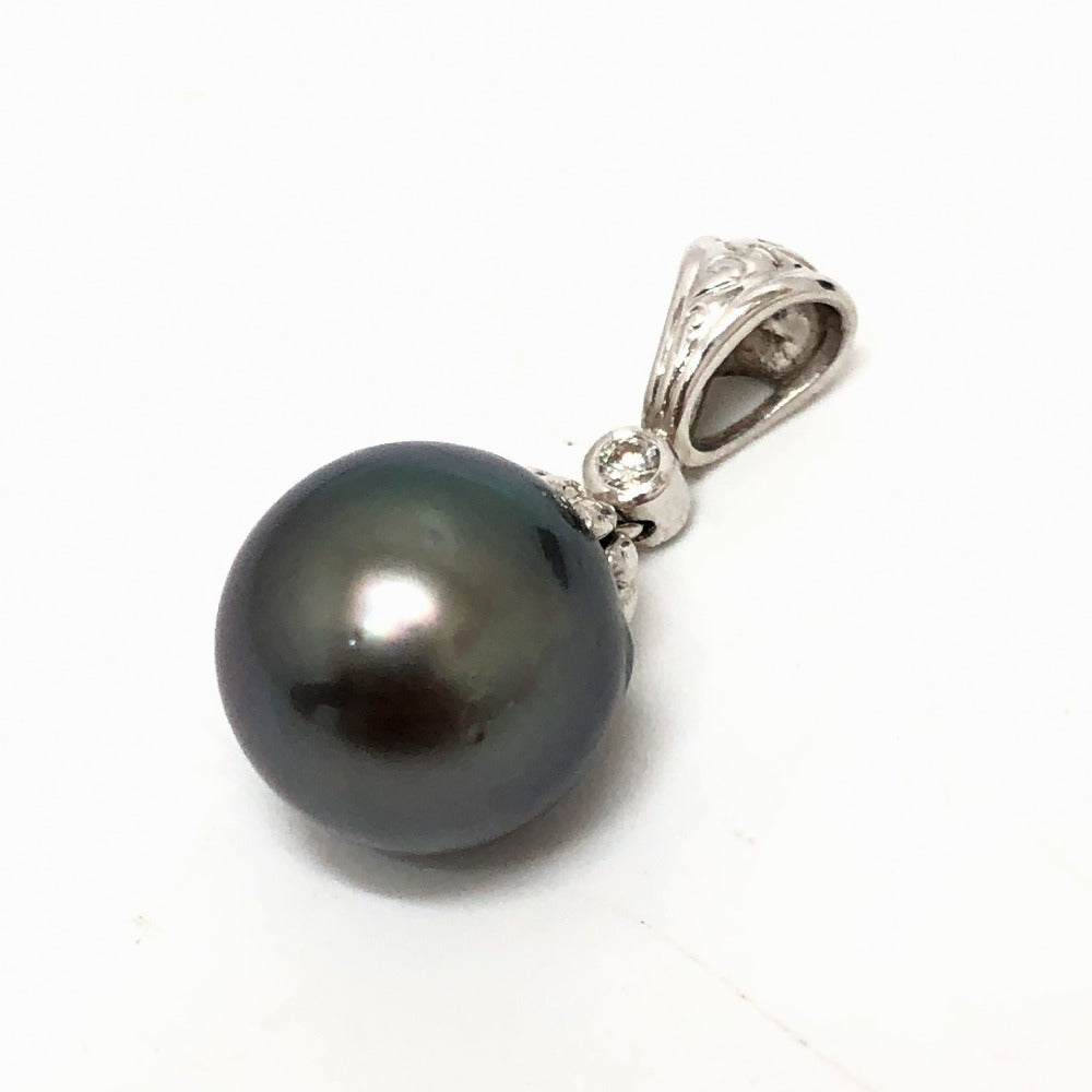 jewelry Pt900 ブラックパール ペンダントトップ トップ パール