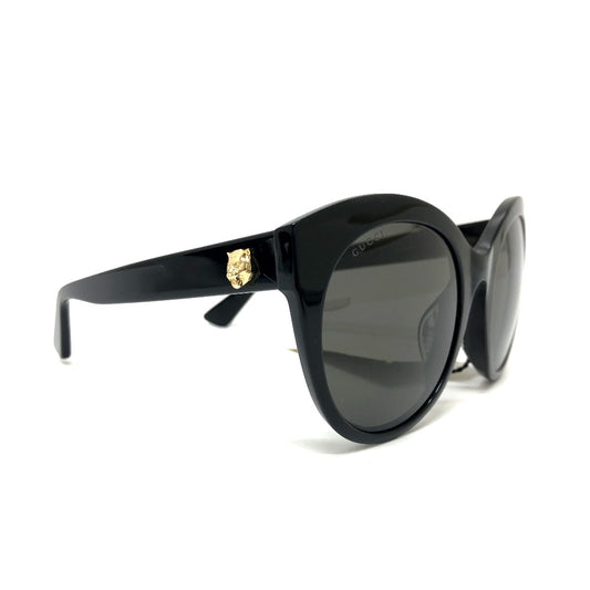 GUCCI GG0028SA Asian Model Plastic Sunglasses for Women, Black