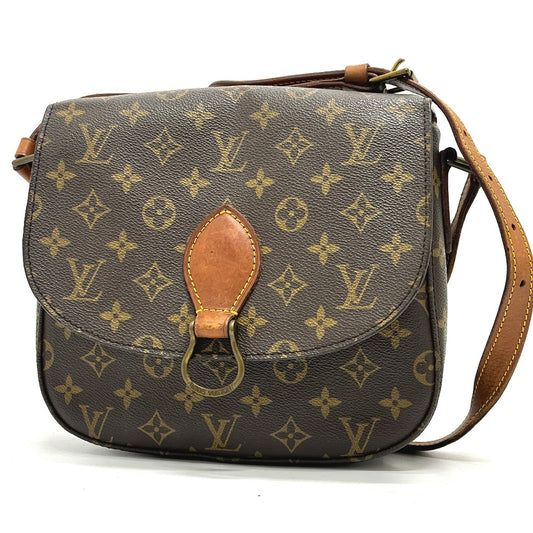 LOUIS VUITTON M51242 Saint CloudGM Bag Crossbody Shoulder Shoulder Bag MonogramCanvas Brown Used