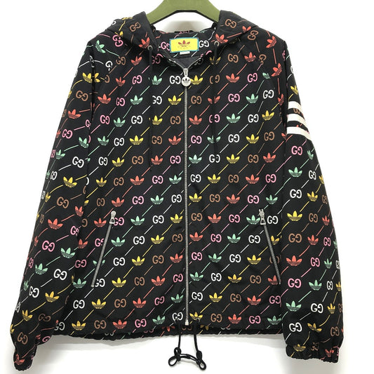 GUCCI 722262 Logo Print ZALAT Down Jacket, Long Sleeve, Men's, Multicolor