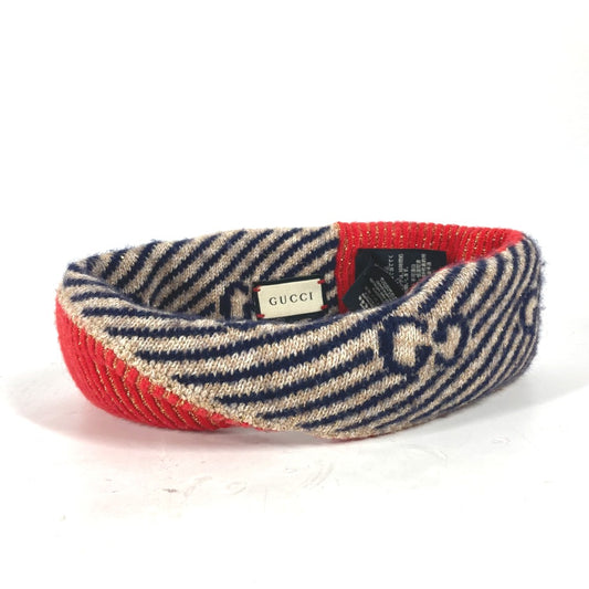 GUCCI ラメ GG ヘッドバンド アクセサリー ヘアバンド ウール レディース マルチカラー - brandshop-reference