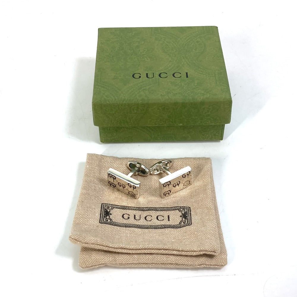 GUCCI 457224 Ghost Accessory Cufflinks SV925 Men's Silver