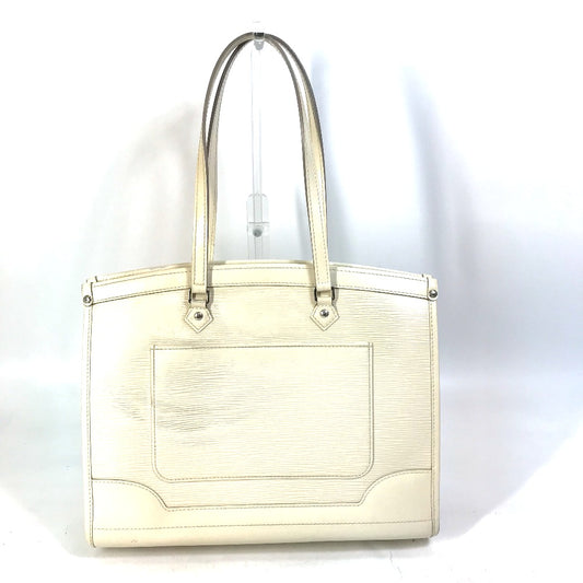LOUIS VUITTON M5934J Epi Madeleine GM Tote Bag, Shoulder Bag, Epi Leather, Women's, Ivory, White
