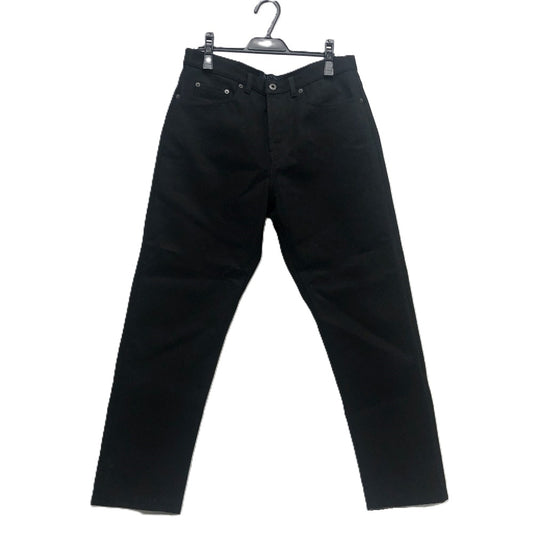VALENTINO TV3DE00H5YB V Logo Cropped Jeans, Pants, Denim, Apparel, Trousers, Denim, Men's, Black