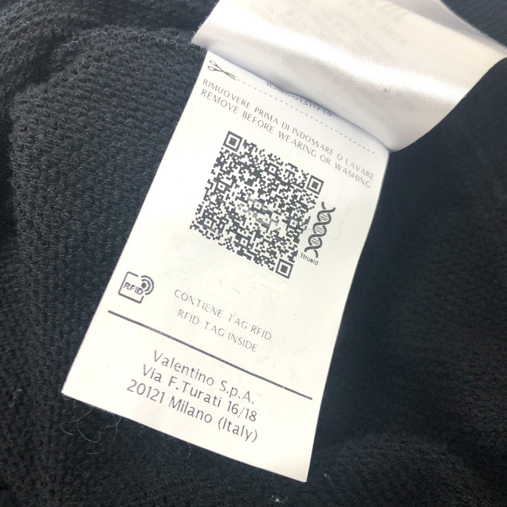 VALENTINO TV0MF11Y680 20SS ロゴプリント スウェット トレーナー アパレル 長袖 トレーナー コットン メンズ ブラック - brandshop-reference