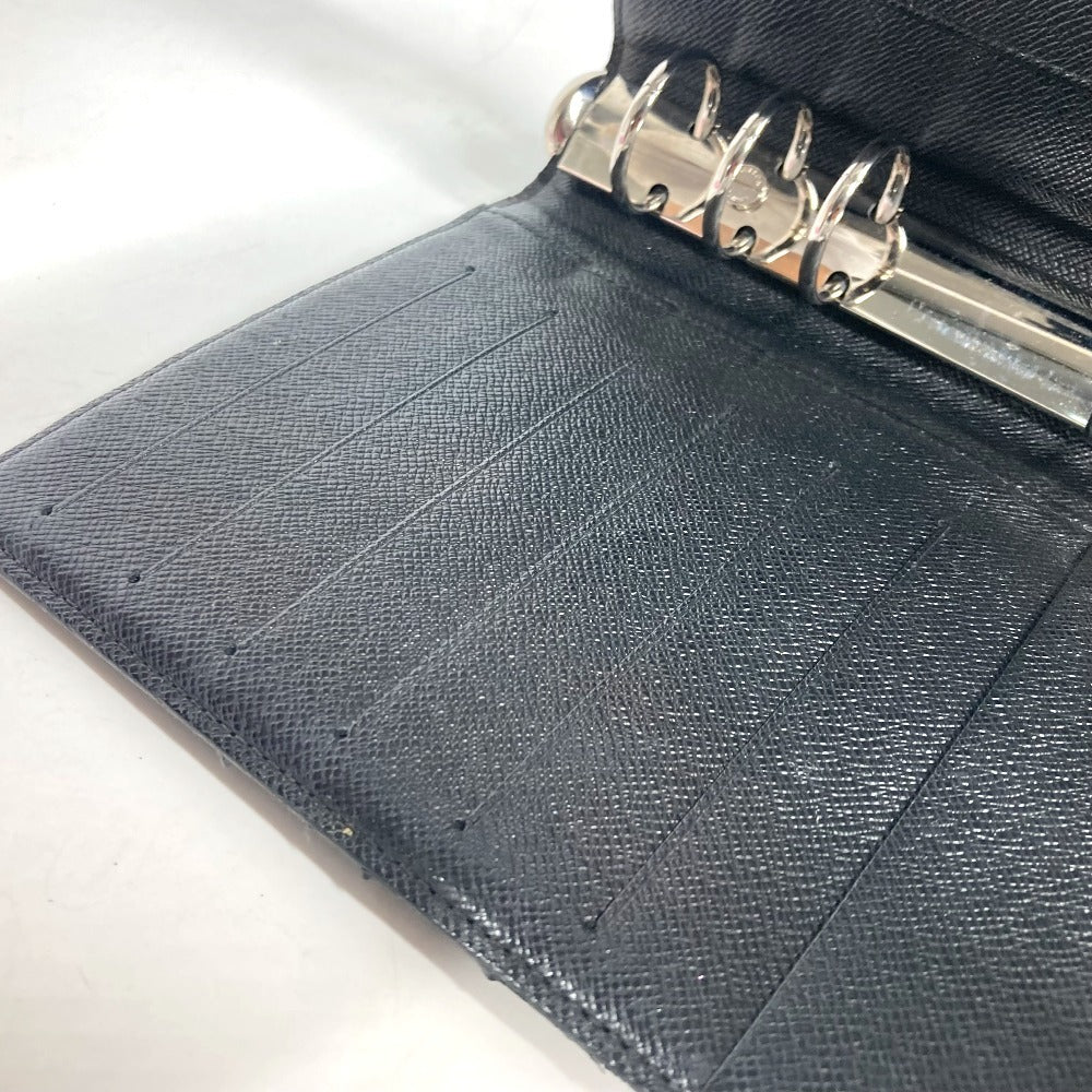 LOUIS VUITTON R20242 ダミエグラフィット アジェンダMM システム手帳 ステーショナリー 手帳カバー ダミエグラフィットキャンバス メンズ ブラック - brandshop-reference