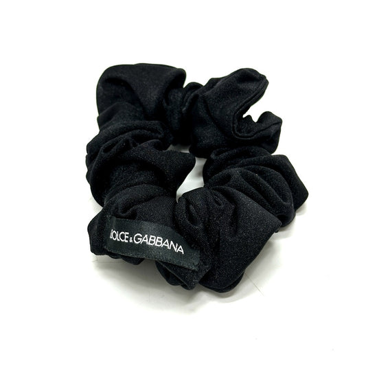 DOLCE&GABBANA Hair Tie Hair Accessory Scrunchie Nylon Women's Black