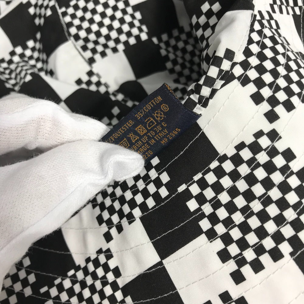 LOUIS VUITTON MP2965 ディストーテッドダミエハット ハット帽 帽子 バケットハット ボブハット ハット ポリエステル メンズ ブラック