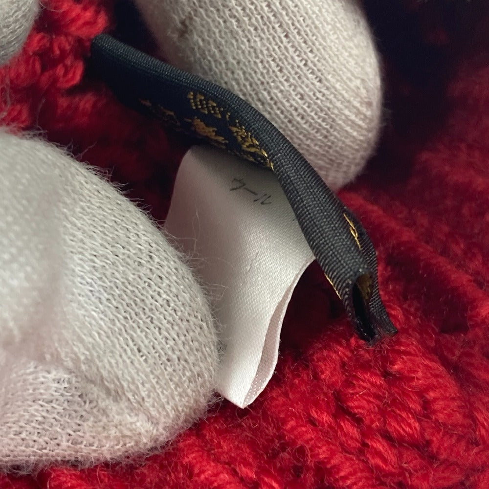 LOUIS VUITTON 缶バッジ付き ポネコンスタンス ビーニー 帽子 ニット帽 ニットキャップ ニット帽 ウール レディース - brandshop-reference