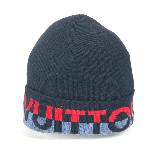 LOUIS VUITTON M71246 ボネLVホライゾン・ロゴビーニー ビーニー 帽子 ニット帽 ニットキャップ ニット帽 ウール メンズ ブラック - brandshop-reference