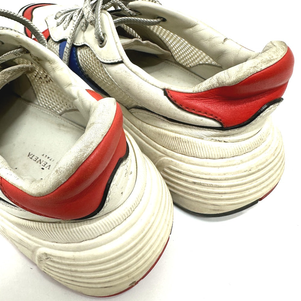 BOTTEGA VENETA Tricolor Apparel Shoes Sneakers Leather Men's White