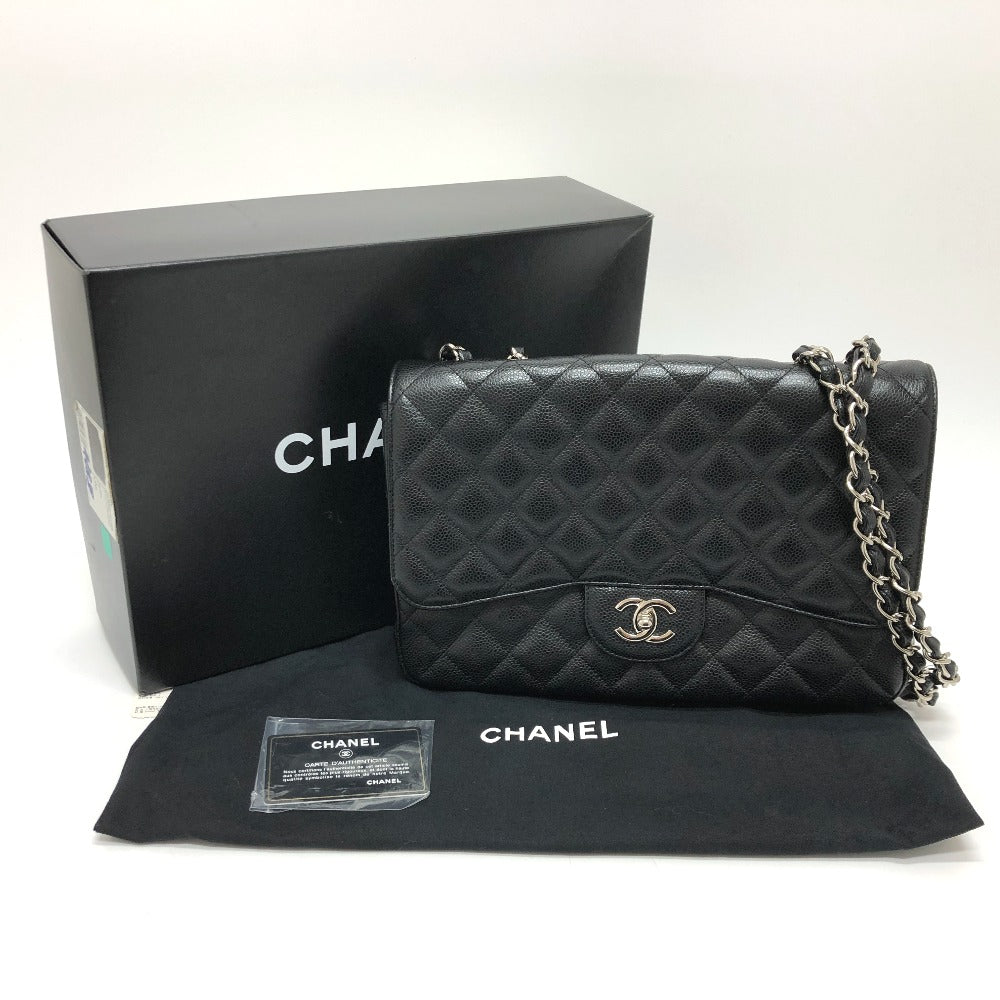 CHANEL A28600 マトラッセ30 Wチェーン カバン 肩掛け 斜め掛け ショルダーバッグ キャビアスキン レディース - brandshop-reference