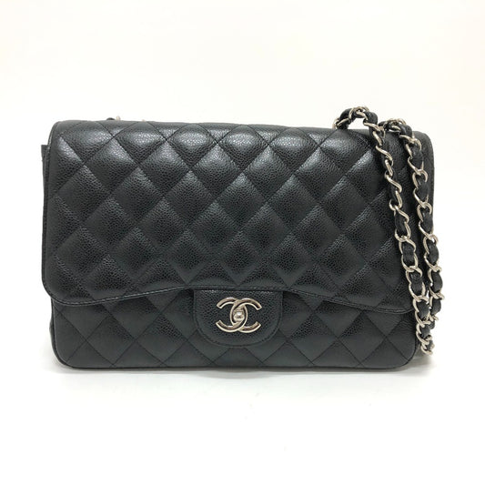 CHANEL A28600 マトラッセ30 Wチェーン カバン 肩掛け 斜め掛け ショルダーバッグ キャビアスキン レディース - brandshop-reference