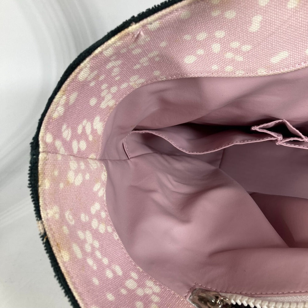 CHANEL High Summer Pile Large CC Coco Mark Tote Bag, Cotton Shoulder Bag, Women's, Pink