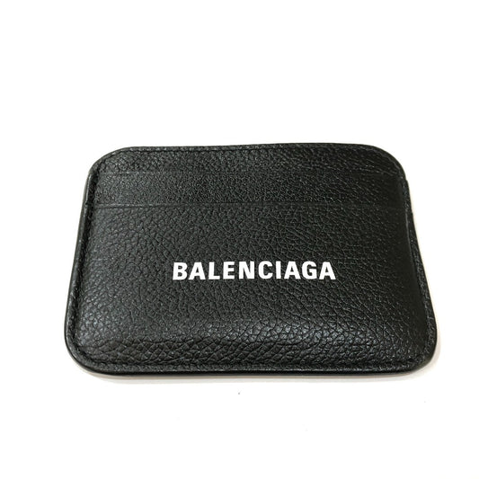 BALENCIAGA 593812 ロゴ フラット ICケース 名刺入れ カードケース レザー レディース - brandshop-reference
