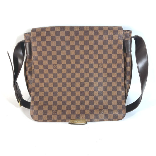LOUIS VUITTON N45258 Damier Bastille Crossbody Messenger Bag Shoulder Bag Damier Canvas Women's Ebene Brown