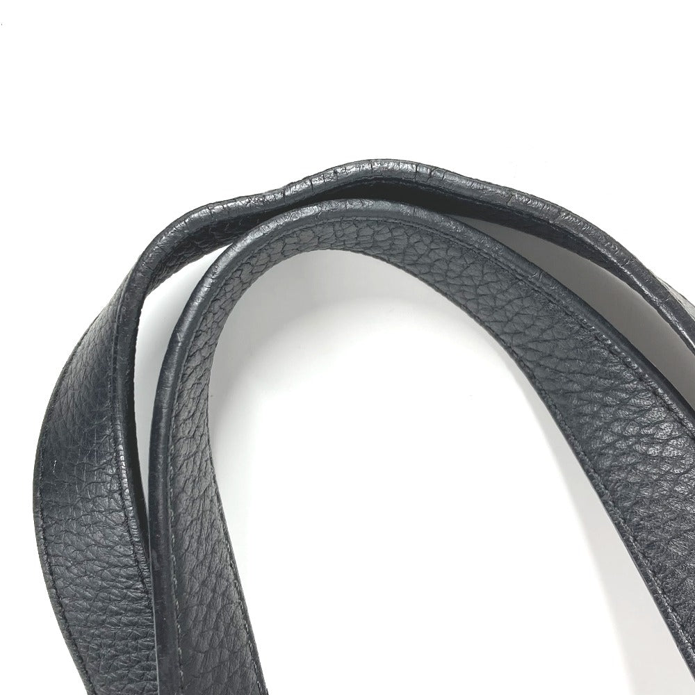 LOUIS VUITTON M55000 LV Circle Cabalite Handbag/Tote/Shoulder Bag in Taurillon Leather, Men's, Noir/Black