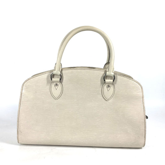 LOUIS VUITTON M5907J Epi Pont Neuf PM Mini Boston Bag, Handbag, Epi Leather, Women's, Ivory, White
