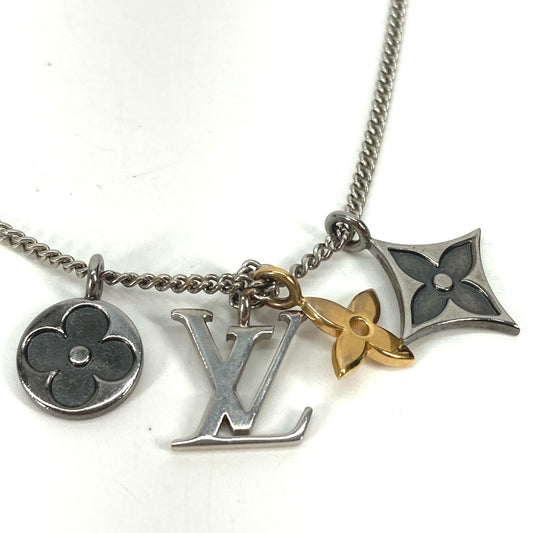 LOUIS VUITTON M00521 モノグラム ペンダント LVインスティンクト アクセサリー チェーン ネックレス メタル メンズ - brandshop-reference