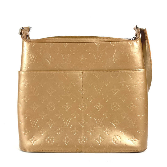 LOUIS VUITTON M55167 Monogram Matte Sutter Shoulder Tote Bag, Vertical Style, Monogram Matte Leather, Women's, Ample, Beige