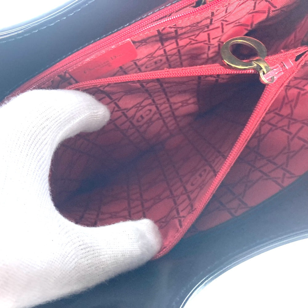 Dior ヴィンテージ カナージュ キルティング カバン ハンドバッグ レザー/ナイロン レディース - brandshop-reference