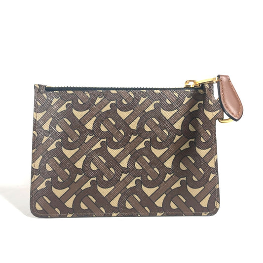 BURBERRY TB ロゴ コインケース 財布 小銭入れ ポーチ レザー レディース - brandshop-reference