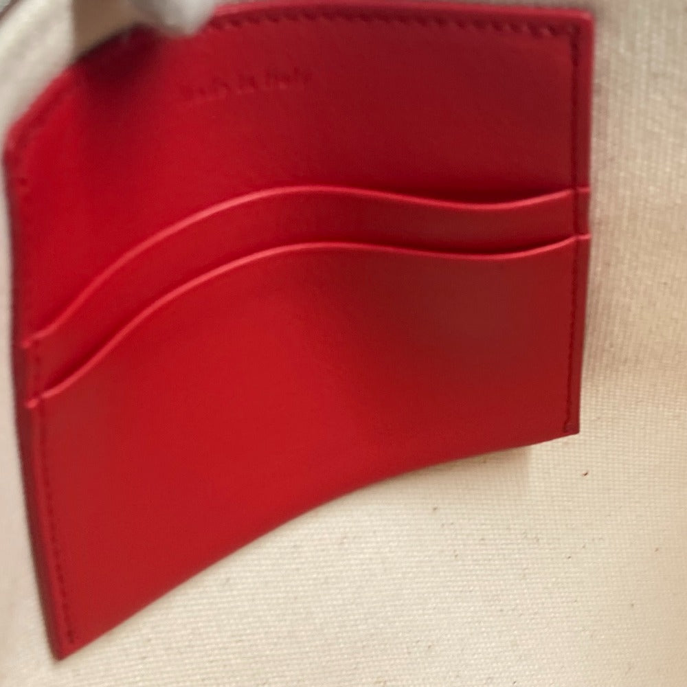 CELINE ロゴ カバン ポーチ バイカラー クラッチバッグ レザー/キャンバス レディース - brandshop-reference