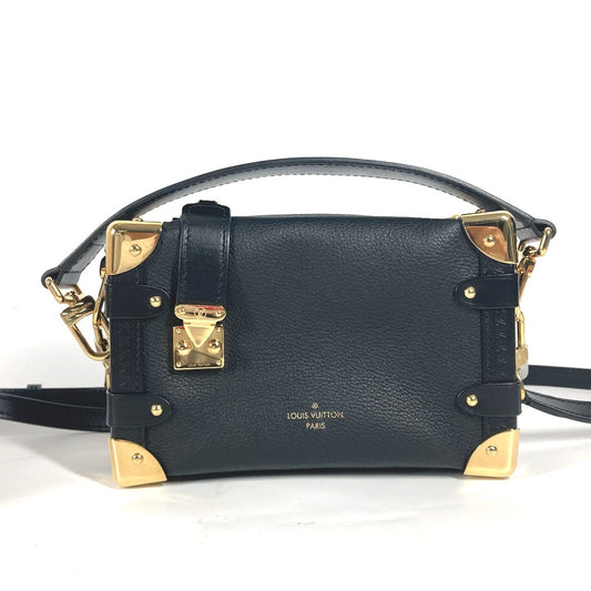 LOUIS VUITTON M23817 Clutch Bag Pouch Side Trunk PM Bag 3-Way Bag Shoulder Bag Crossbody Bag Handbag Leather Women's Noir Black