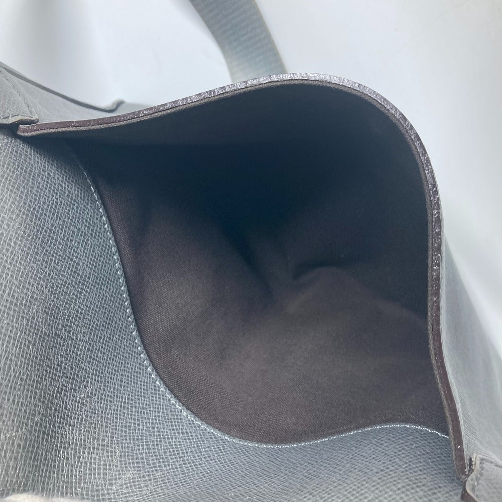 LOUIS VUITTON M32623 Taiga Roman MM Bag Crossbody Flap Messenger Bag Shoulder Bag Taiga Leather Men's Glacier Grey