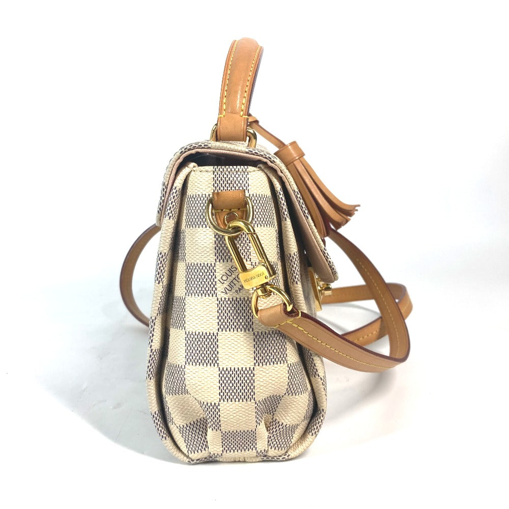 LOUIS VUITTON N41581 ダミエアズール タッセルチャーム付き クロワゼット カバン 2WAYバッグ ショルダーバッグ ハンドバッグ ダミエアズールキャンバス レディース - brandshop-reference