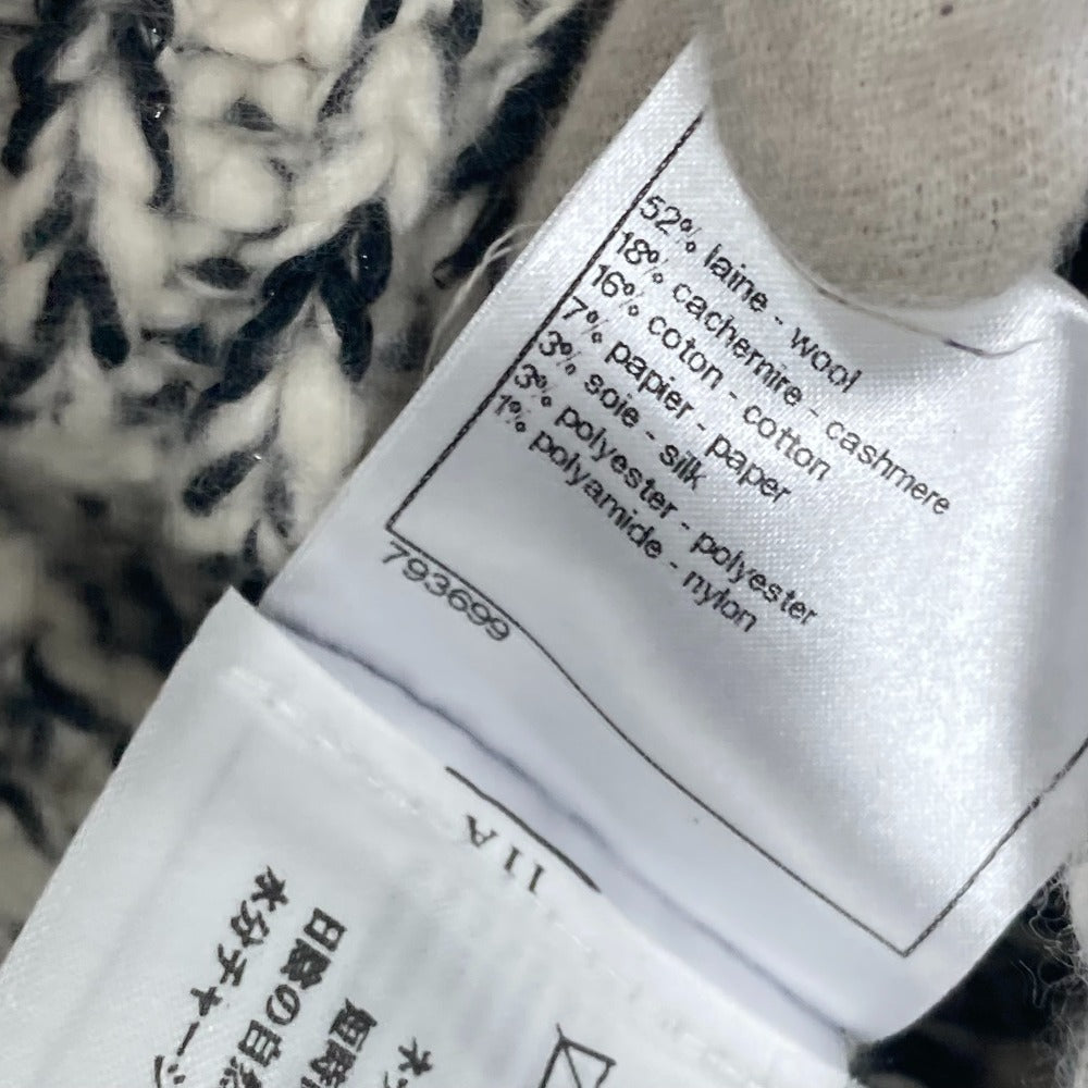 CHANEL ラインストーン ビーニー 帽子 ニット帽 ニットキャップ ニット帽 ウール/カシミヤ レディース ブラック - brandshop-reference