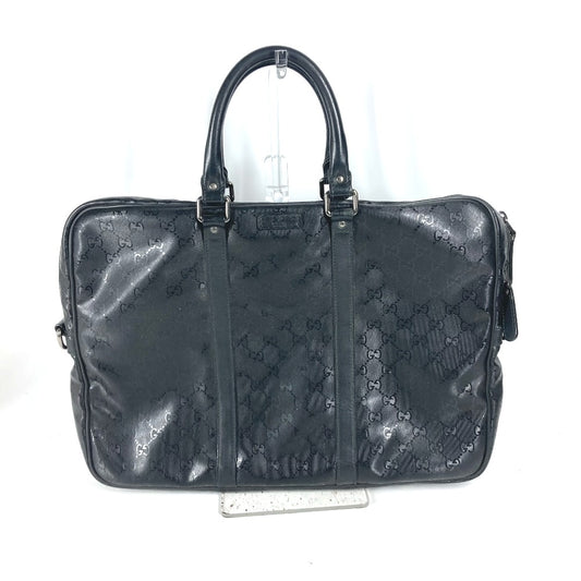 GUCCI 201480 GG インプリメ カバン ハンドバッグ トートバッグ ビジネスバッグ GGインプリメ ユニセックス ブラック - brandshop-reference