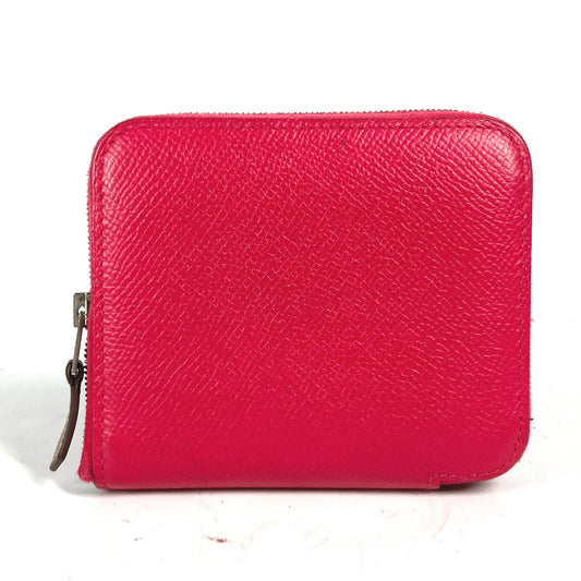HERMES アザップシルクインコンパクト 財布 小銭入れ コンパクトウォレット コインケース エプソン レディース ピンク - brandshop-reference