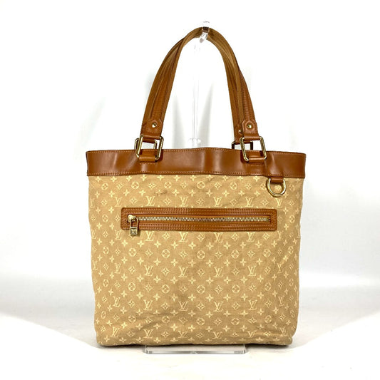 LOUIS VUITTON M92683 モノグラムミニ ルシーユGM カバン 肩掛け トートバッグ ショルダーバッグ モノグラムミニキャンバス レディース ベージュ