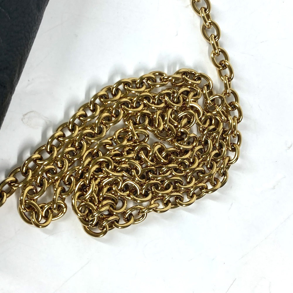 LOUIS VUITTON M67839 モノグラムアンプラント ポルトフォイユ・ヴァヴァン チェーンウォレット カバン ショルダーバッグ 長財布 モノグラムアンプラントレザー レディース ノワール ブラック - brandshop-reference