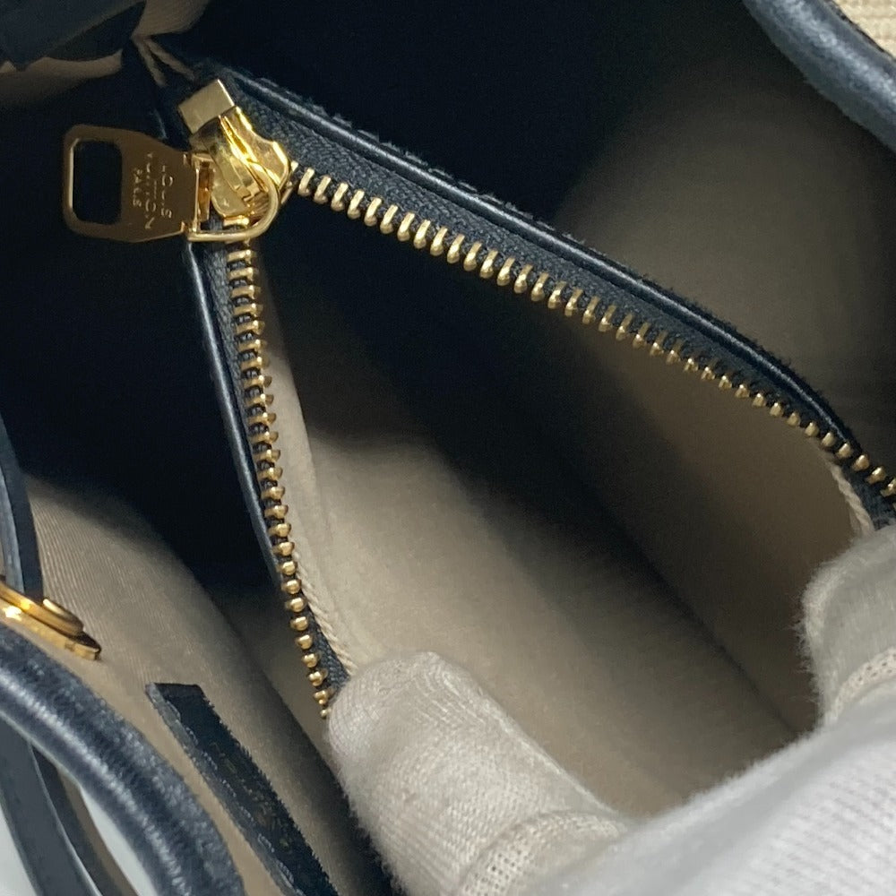 LOUIS VUITTON M23080 Monogram By The Pool Neo Noe MM กระเป๋าสะพายข้าง กระเป๋าทรงถุงผ้า คอตตอน ผู้หญิง สีดำ