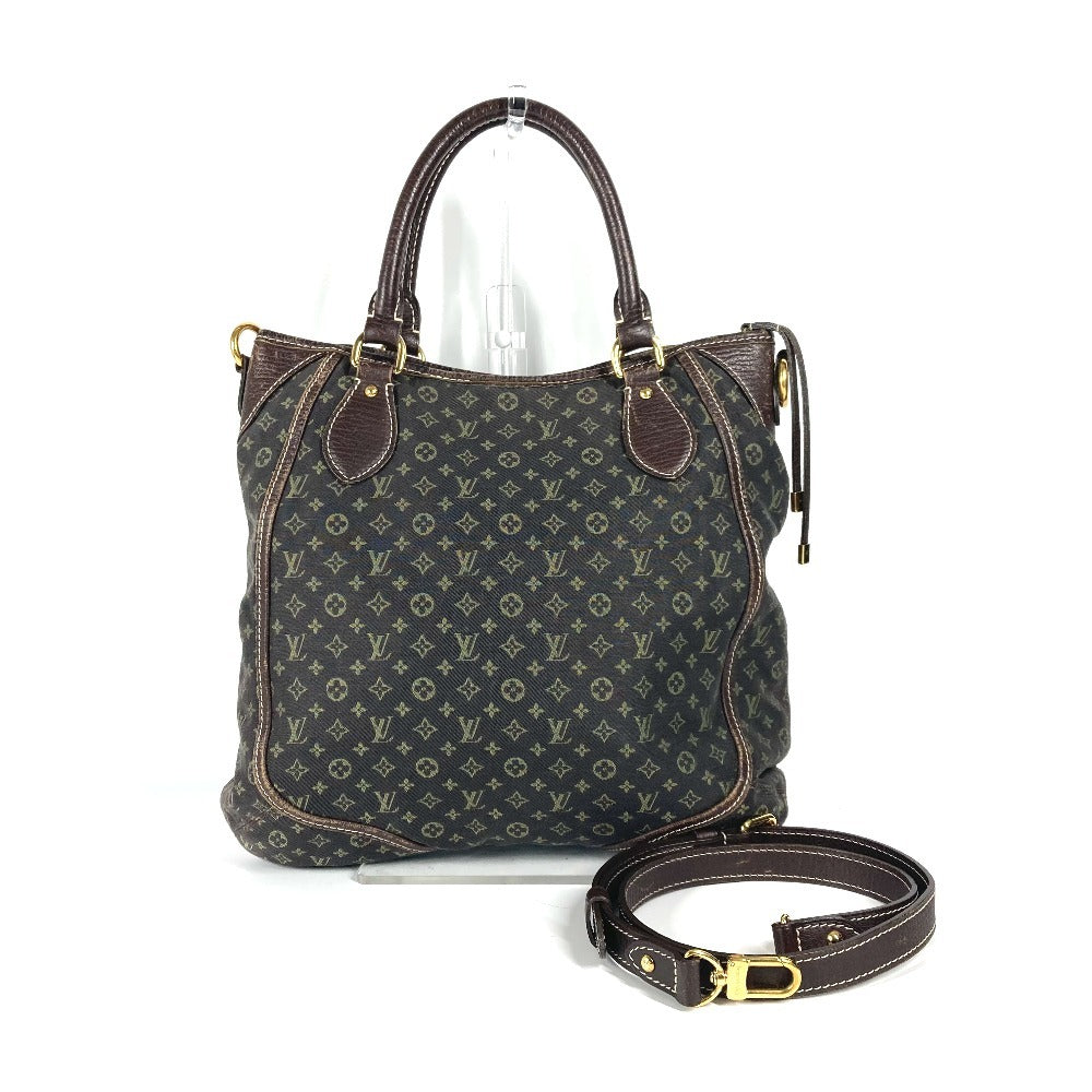 LOUIS VUITTON M95617 Monogram Mini Lin Besass Anjou 2-Way Bag, Handbag, Crossbody Bag, Shoulder Bag, Monogram Mini Canvas, Women's, Brown