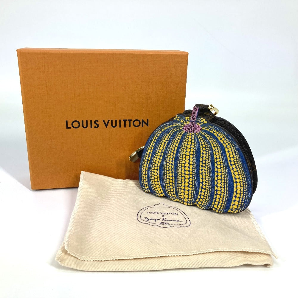 LOUIS VUITTON M82109 モノグラムパンプキンドット LV×YK 草間彌生 パンプキンコインパース コンパクトウォレット 財布 コインケース モノグラムキャンバス ユニセックス イエロー - brandshop-reference