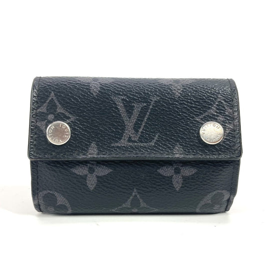 LOUIS VUITTON M67630 モノグラムエクリプス ディスカバリー コンパクト コンパクトウォレット 3つ折り財布 モノグラムエクリプスキャンバス メンズ ブラック - brandshop-reference