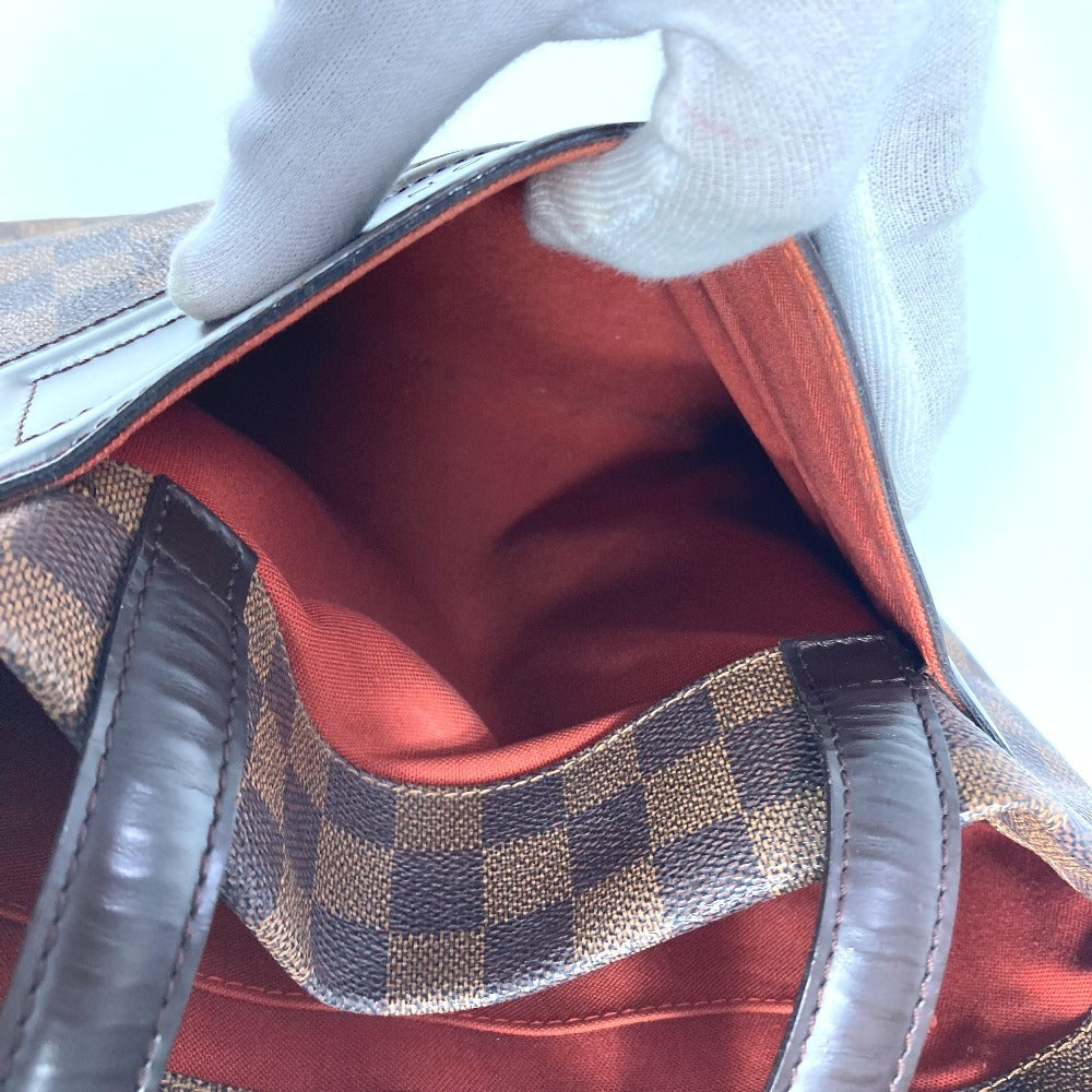 LOUIS VUITTON N51149 Damier Clifton Shoulder Tote Bag, Unisex, Damier Canvas, Ebene, Brown