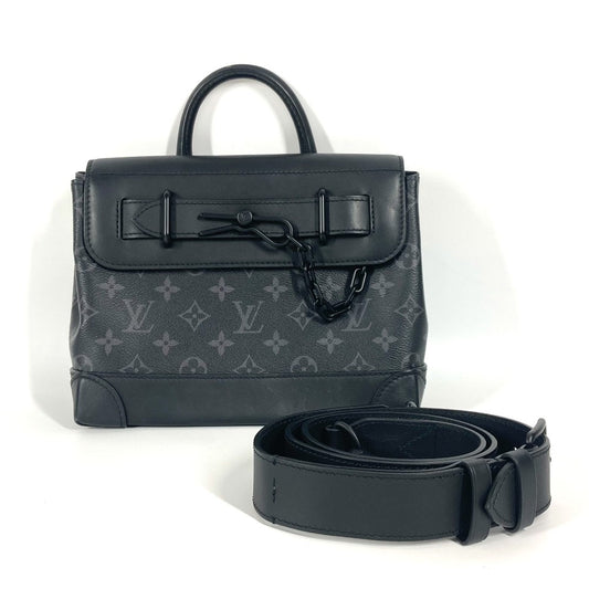 LOUIS VUITTON M46953 モノグラムエクリプス スティーマー PM カバン 2WAYバッグ ショルダーバッグ 斜め掛け ハンドバッグ モノグラムエクリプスキャンバス ユニセックス ブラック - brandshop-reference