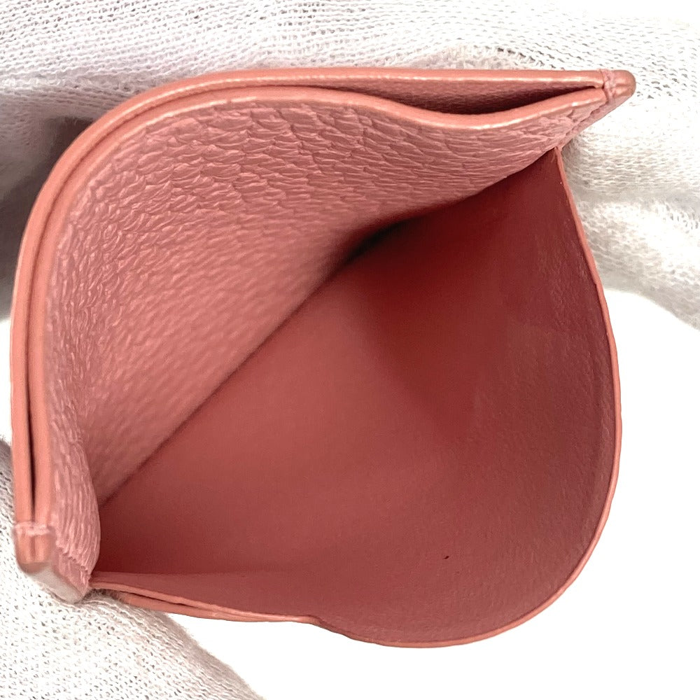 TIFFANY&Co. ハート ロゴ リターン トゥ ティファニー 名刺入れ パスケース ハート カードケース レザー レディース ピンク - brandshop-reference