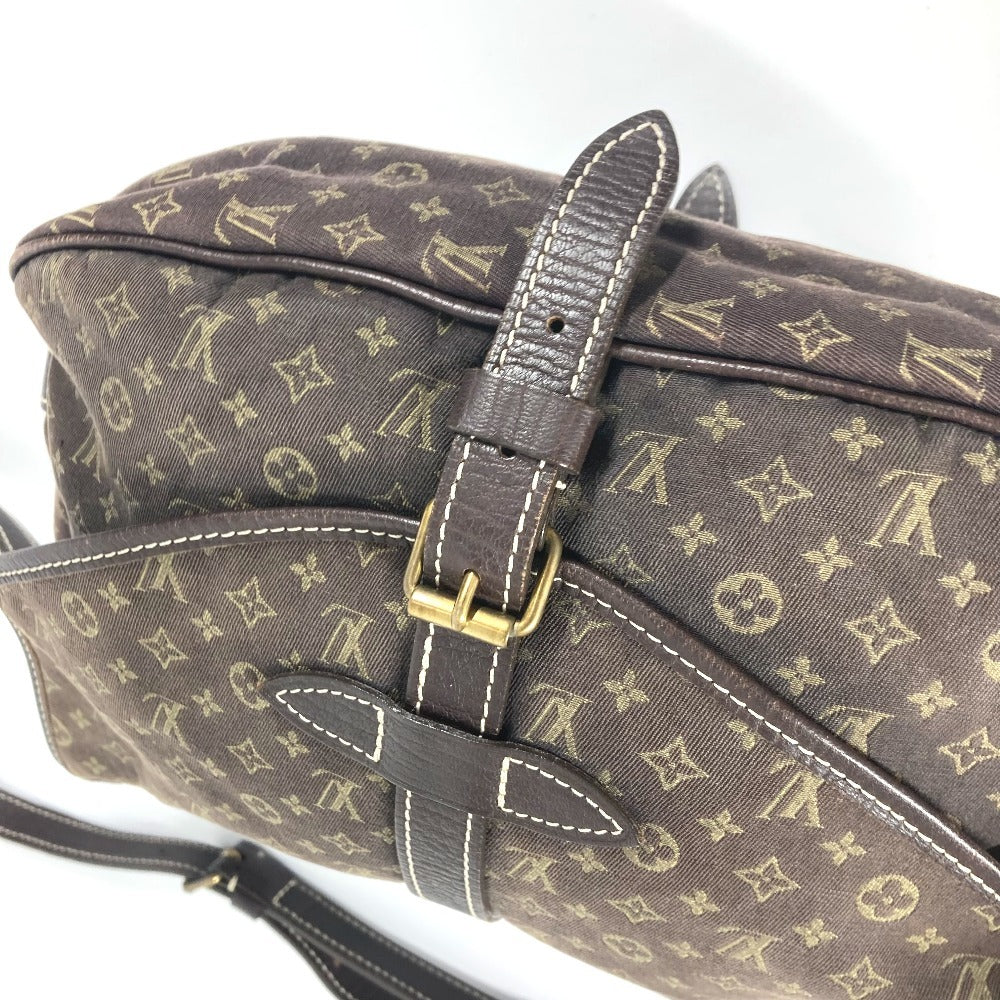 LOUIS VUITTON M95227 モノグラムミニラン ソミュール30 カバン 斜め掛け ショルダーバッグ モノグラムミニランキャンバス レディース フザン ブラウン - brandshop-reference